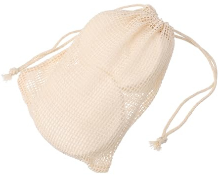 VINTORKY Bambusfaser Make-up-entferner-pads Für Gesicht Wiederverwendbare Reinigungspads Mit Baumwollnetzbeutel Und Papierbox Hypoallergen Für Hause Und Unterwegs