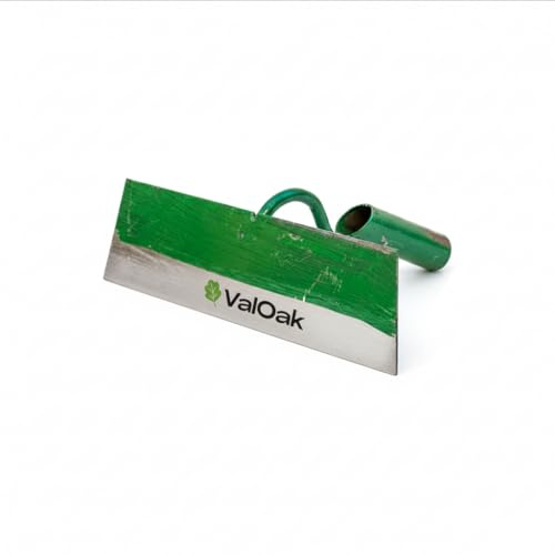Valoak Lama Binetta XXL per Zappa o Attrezzo da Giardinaggio | Lunghezza 30 cm - Altezza 8 cm | Compatibile con Manico di Diametro 2,5 cm | Made in Italy