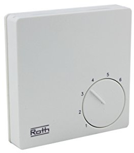 Roth Basicline H/C 230V, Raumthermostat, Raumregler, 1135007406