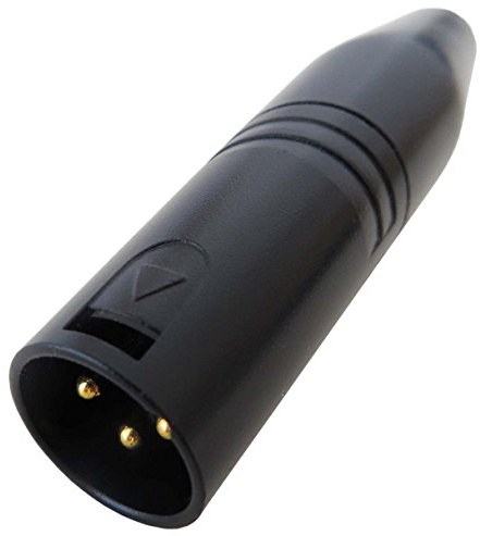 keepdrum ADP08 XLR-Adapter XLR zu Miniklinke 3,5mm Konverter für Videomikrofone