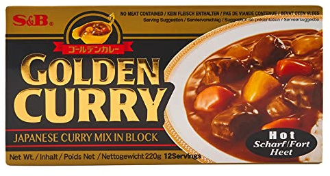 SB Golden Curry Source Mix Hot 240g