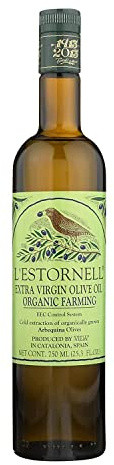 L'estornell Oranic Extra Virgin Olive Oil, 25.36-Ounce Bottle (Pack of 2)