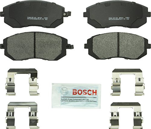 BOSCH BP929 QuietCast Premium Semi-Metallic Disc Brake Pad Set - Compatible with Select Saab 9-2X; Subaru Baja, Forester, Impreza, Legacy, Outback, WRX; FRONT