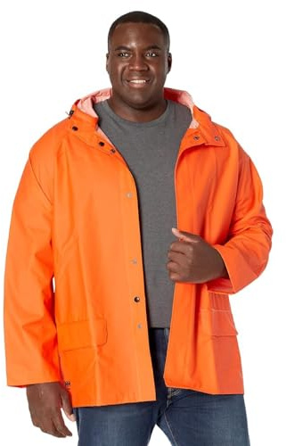 Helly Hansen Workwear Men's Mandal Waterproof Jacket, Dark Orange, L