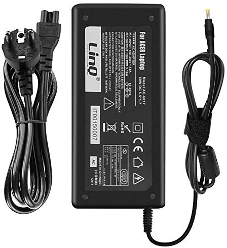 r2digital® ALIMENTATORE compatibile per ASUS 40W 19 V 2.1A 2.3/0.7 mm CARICATORE RICAMBIO TABLET NETBOOK NOTEBOOK EEEPC EEE SPINA PICCOLA