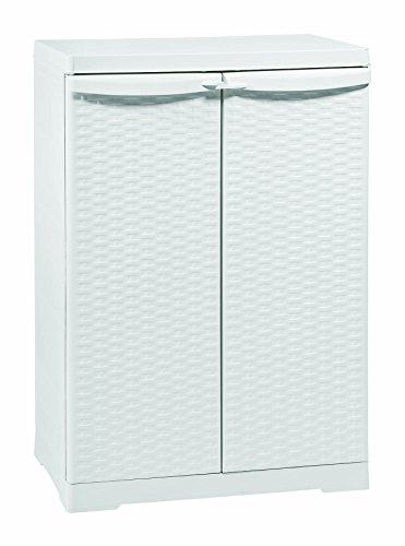 Trioplast MOBILE ARMADIO BOX BASSO LINE RATTAN 65X45X90