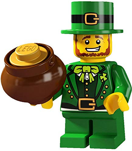 LEGO 8827 - Minifigur Gnom Leprechaun aus Sammelfiguren-Serie 6