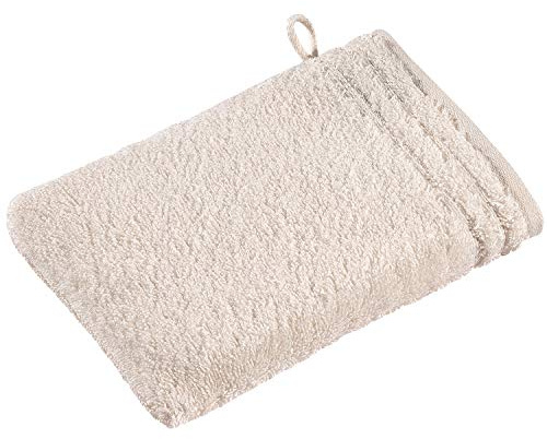 Vossen Calypso Feeling Waschhandschuh 22 x 16 cm Ivory