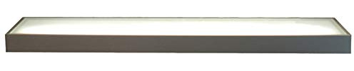 LED Glasbodenleuchte MEMPHIS in Edelstahloptik 600 mm mit Schalter