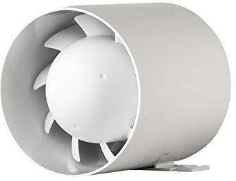 Kanal Rohrventilator Rohreinschub Abluft Lüfter Rohr Ventilator Leise Ø 120 mm 12 cm Kugellager Rohrlüfter 16 W – 158 m³ #1
