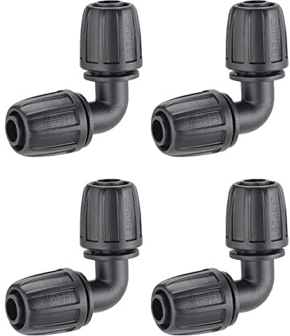 Claber Connettore a compressione a gomito da 1/2 pollici (4)