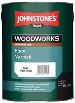 Johnstones Floor Varnish Satin Clear 5L