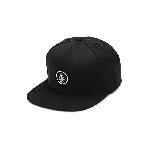 Volcom Herren Baseballmütze Quarter Twill, Black, One size, D5511561BLK