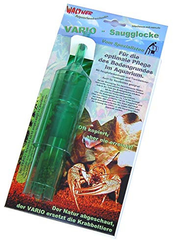 Mulmsauger, Vario Mulmsauger, Saugglocke für Aquarium, Bodengrundreiniger, Aquariumkies Reiniger,