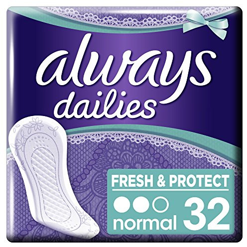 Always Dailies Fresh and Protect Slipeinlagen Normal x32