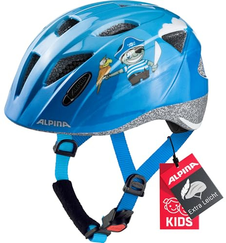 ALPINA Unisex - Barn, XIMO Cykelhjälm, pirate gloss, 47-51 cm