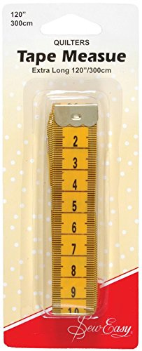 Sew Easy Tape Measure 300cm - Quilters for Quilting/Patchwork by Sew Easy