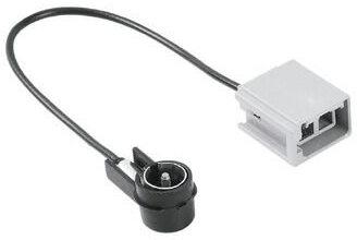 Hama Antennenadapter Volvo Stecker auf ISO-Stecker (Volvo S80, V40, V70), 0,15 m