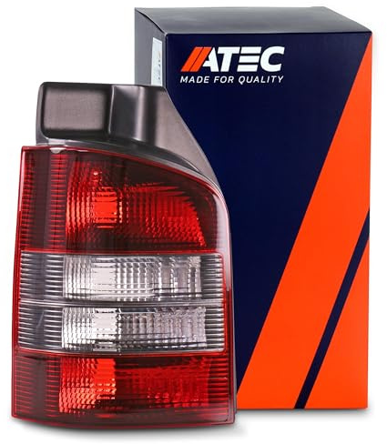 ATEC Germany 1x Heckleuchte links Blinker Kompatibel mit VW MULTIVAN T5 (7HM, 7HN, 7HF, 7EF, 7EM, 7EN), TRANSPORTER T5 Bus (7HB, 7HJ, 7EB, 7EJ), TRANSPORTER T5 Kasten (7HA, 7HH, 7EA, 7EH)