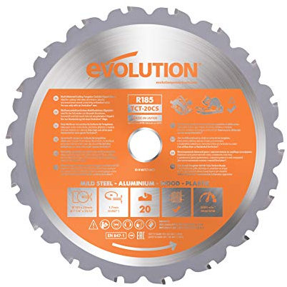 RAGE® Multipurpose Circular Saw Blade 185 x 20mm x 20T