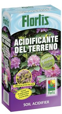 Flortis, Acidificante del Terreno a Base di Bentonite, Formulazione a Base di Zolfo, Formato da 1000 g