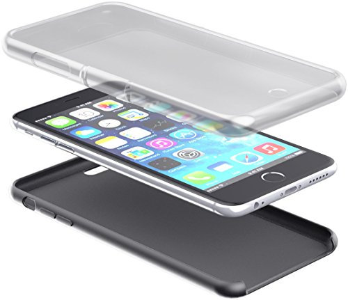 Sp Gadgets GTS53169 - Carcasa para el móvil Apple iPhone 6/6S Plus, Negro