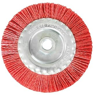 Ø 125 mm Nylon Kunststoffbürste Scheibenbürsten M14 Gewinde für Winkelschleifer
