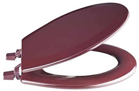 Achim heminredning TOWDSTBK04 43 cm fantasi standard toalettstol Vinröd