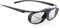 Hi-Shock RF Pro Black Heaven | 3D Glasses for RF Projectors by EPSON, JVC & Sony | Compatible with ELPGS03, EB-W16, EH-TW550, EH-TW570, EH-TW5910 [120 Hz | FHD3DRF | Rechargeable | 32g]