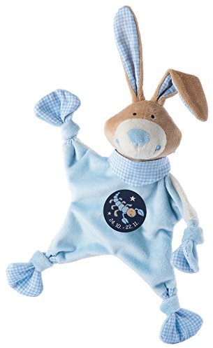 SIGIKID 48835 Schnuffeltuch Skorpion Sternzeichen Mädchen und Jungen Babyspielzeug empfohlen ab Geburt blau