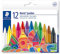 STAEDTLER 229 NC12 jumbo Wachsmalkreiden Noris Club, 12 Stück im Kartonetui