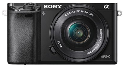 Sony Alpha a6000 Mirrorless Digital Camera with 16-50mm Power Zoom Lens (Renewed)