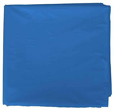 Fixo Kids - Pack de 25 Bolsas Plastico Disfraz, 65 x 90cm, Color Azul Oscuro, Crear Disfraces Carnaval y Otras Fiestas, Reciclable 100%, Agujero de Seguridad Antiahogo, Customizables