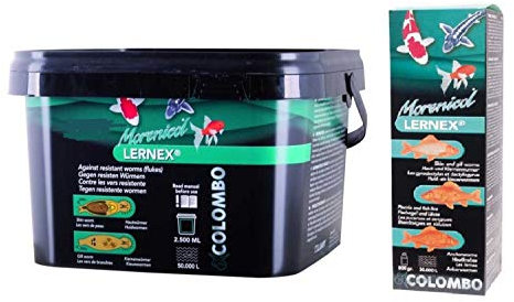 Colombo LERNEX® 400g gegen Hautwürmer (Gyrodaktylus), Kiemenwürmer (Dactylogyrus) und Fadenwürmer (Nematoden).