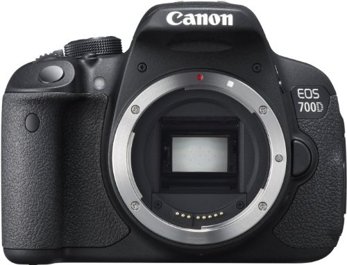Canon EOS 700D - Cámara réflex digital de 18.0 Mp (pantalla táctil 3.0, vídeo Full HD), color negro - solo cuerpo