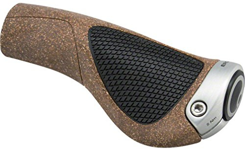 Ergon Fahrradlenkergriff GP1, schwarz/braun, L, 42410006