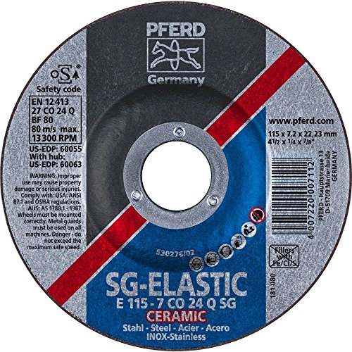 Pferd 62211300 Schruppscheiben E 115-7 Co24 Q Sg, 1 V
