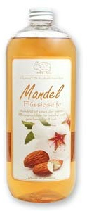Florex Schafmilchseife Mandelöl 1 L Flüssigseife Nachfüllflasche Mandel Seife Schafmilch Schafsmilchseife Naturseife