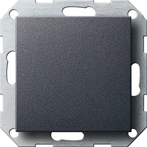 Gira 026828 Blindabdeckung mit Tragring System 55, anthrazit