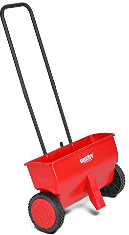 HECHT Universal-Streuwagen 220 Dünger- Salz- Streuer (mit ca. 20 Liter Fassungsvermögen, Arbeitsbreite ca. 50 cm)