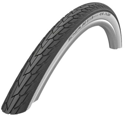 Schwalbe 11116382 Pneus Road Cruiser PP 20 x 1,75 Noir/Blanc