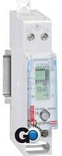 Legrand Minuterias/Int. Horarios 003705 - Int. Hor. Dig. 250V 16A 1 Mod
