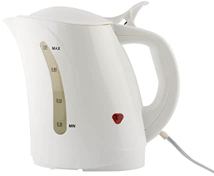 Streetwize - Universal Large Travel Kettle | 24V Portable Kettle | Cigarette Lighter | Camping | 1 Litre Truck, Van | 3 Mugs Per Boil | SWK3