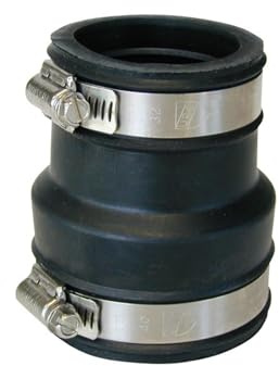 Rohrverbinder Übergangsstück 32-40 zu 42-50 Reduziermuffe Flexmuffe Muffe 316784