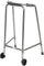 Aidapt Bariatric Standard Adjustable Height Aluminium Lightweight Walking Frame with Wheels and Anti Slip Ferrule Feet to Aid Stability and Confidence when Walking Aid
