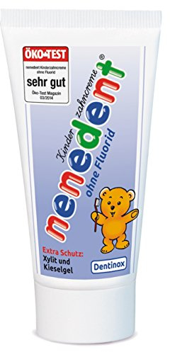 Nenedent Kinderzahncreme ohne Fluorid Standtube,50ml