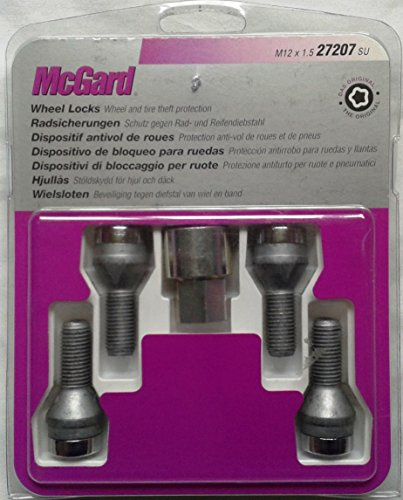 27207SU Radsicherungsbolzen SU (Standard) M12 x 1,50, Kegelsitz, Schaftlänge 25,5 mm, Gesamtlänge der Schraube 49,5 mm, SW19, Schlüsseldurchmesser 25,8 mm | 19mm Schlüsselweite