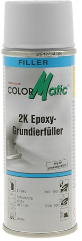 COLORMATIC 231667 2K Epoxy-Grundierfüller Beige 200 ml - Korrosionsschutz | Epoxidharz-Basis, Isocyanat-frei - haftet auf Stahl, Aluminium, GFK - Nass-in-Nass - schleifbar, überarbeitbar