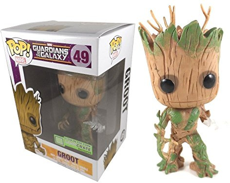 Funko POP! Vinyl Marvel Guardians of the Galaxy Groot Glow In The Dark Exclusive by FunKo