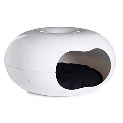 Karlie Cat home You Zoo Doonut L: 49 cm B: 46 cm H: 14 cm, weiß